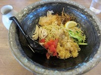 「限定　冷やしまぜ麺（８００円）」@麺屋 飛翔の写真