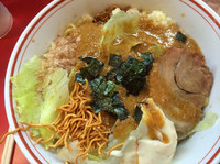 「季節限定 まぜそば」@ドン-キタモトの写真