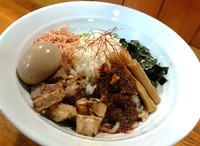 「【裏メニュー】辛えびまぜ　720円＋100円」@麺屋 むじゃきの写真