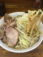「ミニラーメン¥680」@ラーメン二郎 新小金井街道店の写真