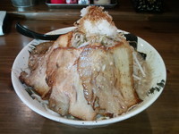 「濃厚醤油(大)+肉野菜増し」@だいじろうSELECTION コンベンション店の写真