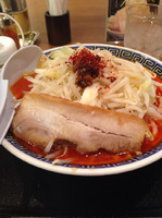 「海老角ふじ麺」@山岸一雄製麺所 池袋店の写真