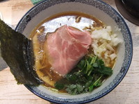 「煮干しそば（タマネギVer.）」@中華そば 四つ葉の写真