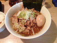 「肉そば＋味玉」@肉そば なおじの写真