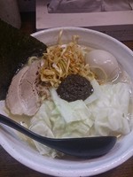 「熟成練り醤油らーめん、味玉」@『   』（無銘）の写真