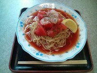 「トマト冷やし麺」@らーめん なかやの写真