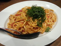 「【気まぐれ限定アキラ式Ｐ】大葉のマルゲリータ￥900」@ラーメンアキラの写真