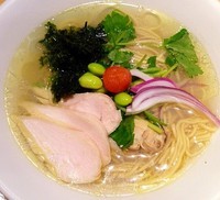 「【限定】蛤塩そば　950円」@Ginza Noodles むぎとオリーブの写真