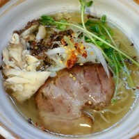 「鯛キノコ潮  ８００円 ＋ 岩海苔１００円」@麺場voyageの写真