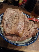 「豚リブテキサスＷラーメン（岩塩 Ver.）￥980＋￥300」@ラーメンアキラの写真