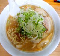 「コク煮干し・ネギだく（800円）」@長尾中華そば 青森駅前店の写真