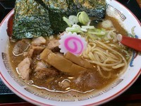 「【2014.8.7限定】煮干しそば垣原　￥800」@味噌麺処 花道庵の写真