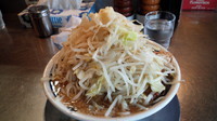 「ラーメン小　野菜多め」@ラーメン大 堀切店の写真