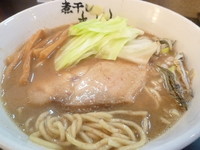 「こってり煮干しらーめん」@煮干しらーめん青樹 立川店の写真