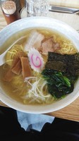 「塩そば　600円（大盛同料金）」@泉岳寺 らーめん徳の写真