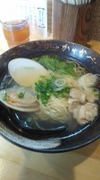「はまぐり塩らーめん　780円」@らー麺 かすかべの写真