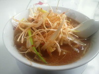 「ネギ味噌ラーメン 750円」@北海ラーメン 樽っ娘の写真