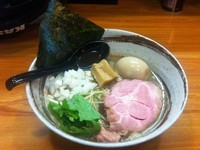 「【限定】煮干らーめん　太刀魚ver. 650円」@いのうえの写真