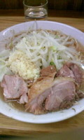 「小ラーメン(ニンニク)650円」@ラーメン二郎 赤羽店の写真