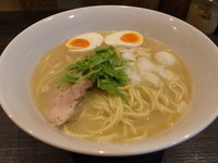 「味玉鶏白湯そば」@浮浪雲の写真