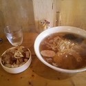 ラーメンとミニチャーシュー丼セット（ラーメン大盛り）