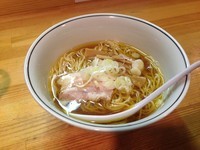 「煮干ラーメン　麺少なめ（100g）」@麺屋 彩香の写真