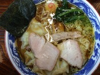 「ワンタン麺 840円」@とら食堂の写真