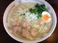 「２種盛り雲呑麺」@ワンタン麺専門店 雲呑美の写真