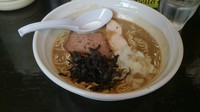 「煮干濃麺ニボ飯セット」@濃麺 海月の写真