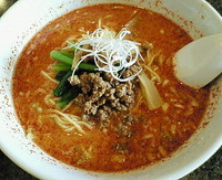 「坦々麺（メチャ辛）　８８０円」@壱樓の写真