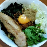 「【限定】冷製えびまぜ！！ver２  ８５０円」@麺や 燦虎の写真