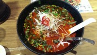 「辛辛麺、激辛、大盛」@横濱家 鶴川店の写真