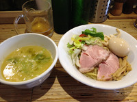 「鶏つけそば」@NOODLE STOCK 鶴おかの写真