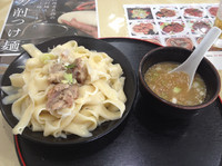 「刀削つけ麺¥780+ビール¥400×2」@山大軒(SANDAIKEN) 二号店の写真