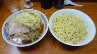 「ラーメン（690円）＋つけ麺（100円）ヤサイニンニク」@ラーメン二郎 亀戸店の写真