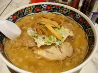 「背脂塩ラーメン」@函館麺厨房あじさい 新千歳空港店の写真