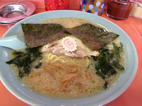 「ラーメン 580円  中盛り80円  (コッテリ)」@ラーメンショップ 尾島店の写真