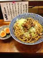 「まぜそば」@つけ麺 紫匠乃の写真