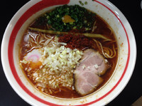 「旨辛ラーメン(中辛)」@自家製麺SHINの写真