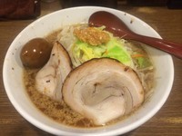 「味玉でか盛り（800円）」@麺屋あらき 竈の番人外伝の写真