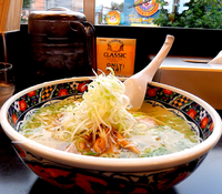 「塩、ネギ（800円）」@函館麺厨房あじさい 本店の写真