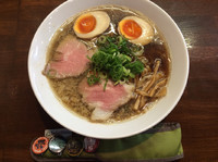 「味玉煮干ラーメン」@らーめん 香澄 阿波座本店の写真