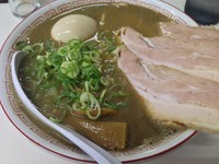 「特製濃厚煮干し中華そば 980円」@津軽煮干し中華そば にぼにぼ食堂の写真