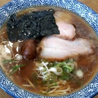 「らーめん（正油／新味／細麺 ）  ７６０円」@らーめん森や。の写真