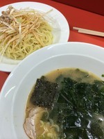 「つけ麺+ネギ+ワカメ600円」@ラーメンチェーン バンライの写真