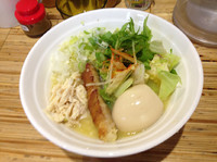 「鶏そば＋和え玉 780＋150円」@NOODLE STOCK 鶴おかの写真