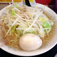 「特製らーめん（ニンニク少し　アブラ）750円」@麺屋けんしんの写真