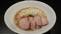 「肉そば　小」@自家製麺 伊藤 銀座店の写真