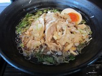 「限定　肉そば冷し（７８０円）」@龍のひげの写真