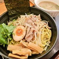 「常陸絹豚つけ麺(700円)」@東海パーキングエリア上り線スナックコーナーの写真